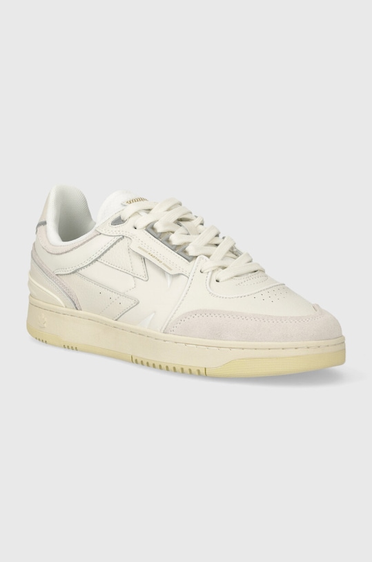 Kaotiko sneakersy BOSTON PIPING skóra zamszowa beżowy AO005.04.2600