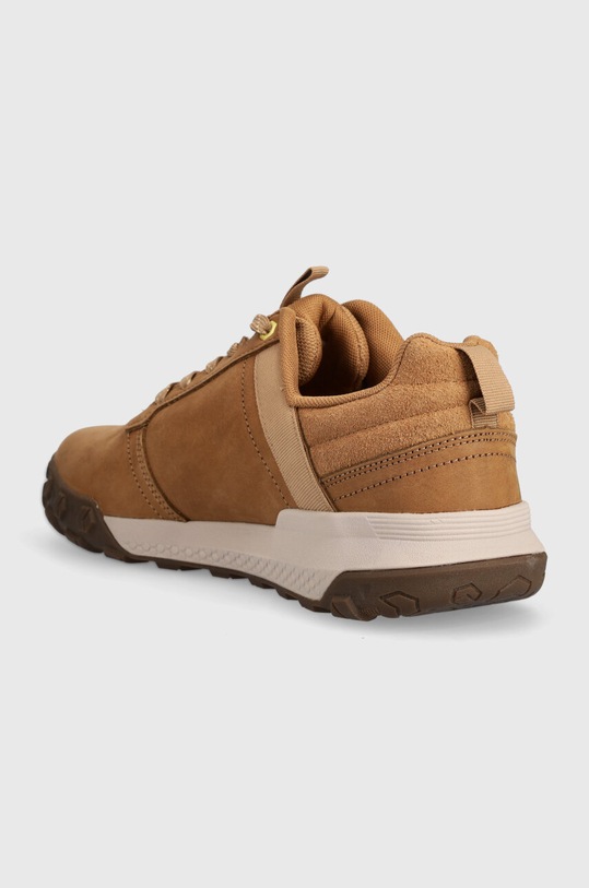 Obuwie Caterpillar sneakersy skórzane HEX READY LO P726017 beżowy