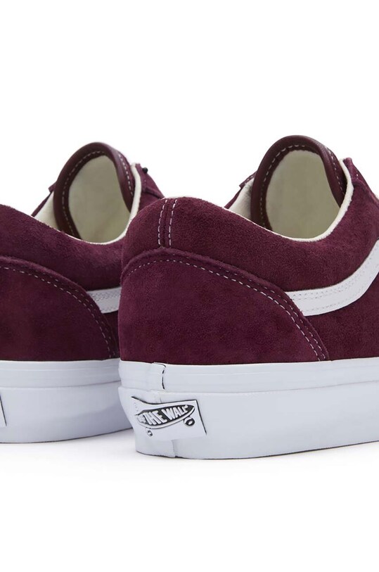 Vans tenisi din piele intoarsa Premium Standards Old Skool 36 burgundia VN000CNG4QU1
