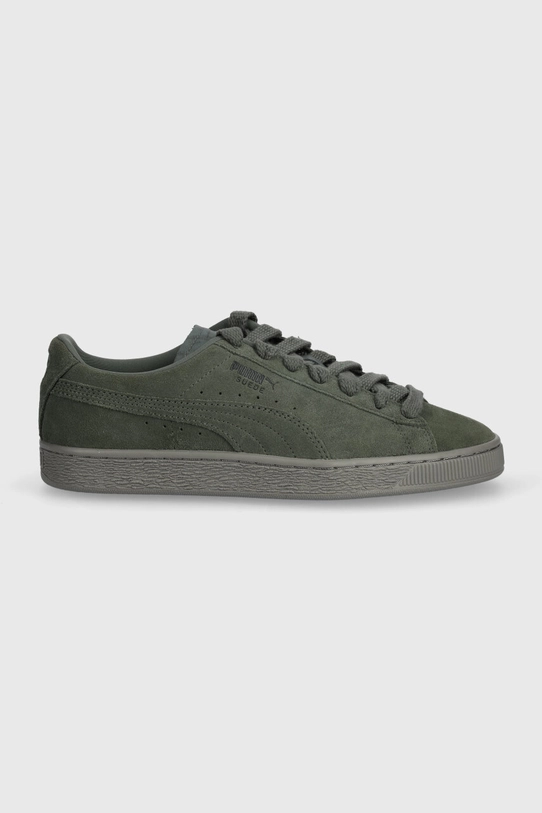 Tenisice od brušene kože Puma Suede Lux 395736 zelena SS24