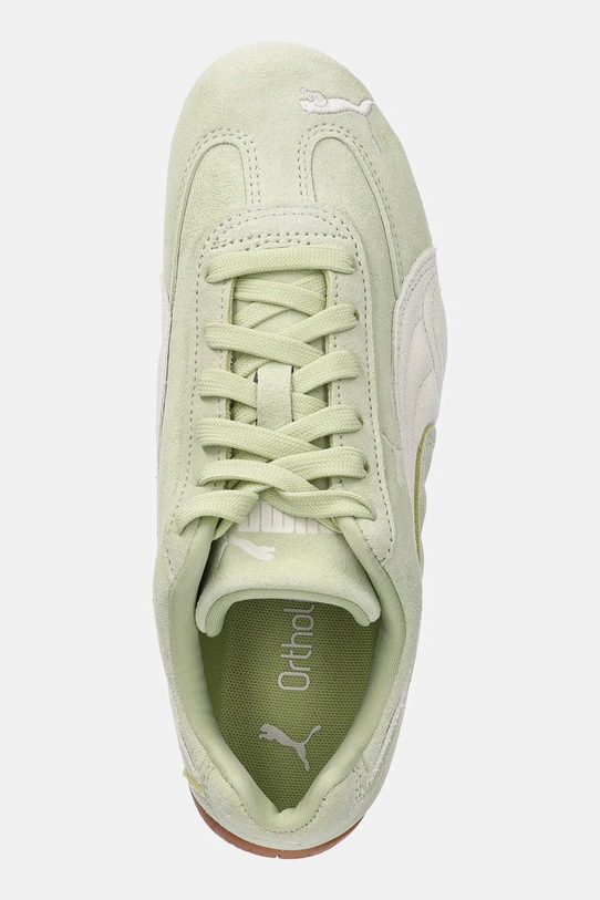 Semišové tenisky Puma Speedcat OG zelená 398846