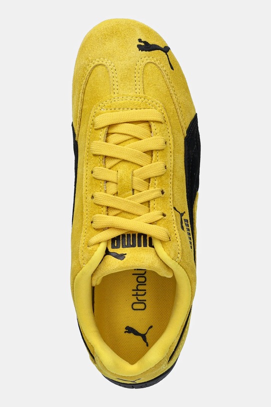 Puma sneakersy zamszowe Speedcat OG żółty 398846