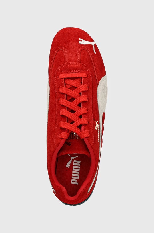 Puma sneakers din piele intoarsă Speedcat OG rosu 398846