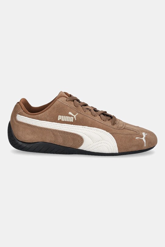 Puma sneakers din piele intoarsă Speedcat OG 398846 maro SS25