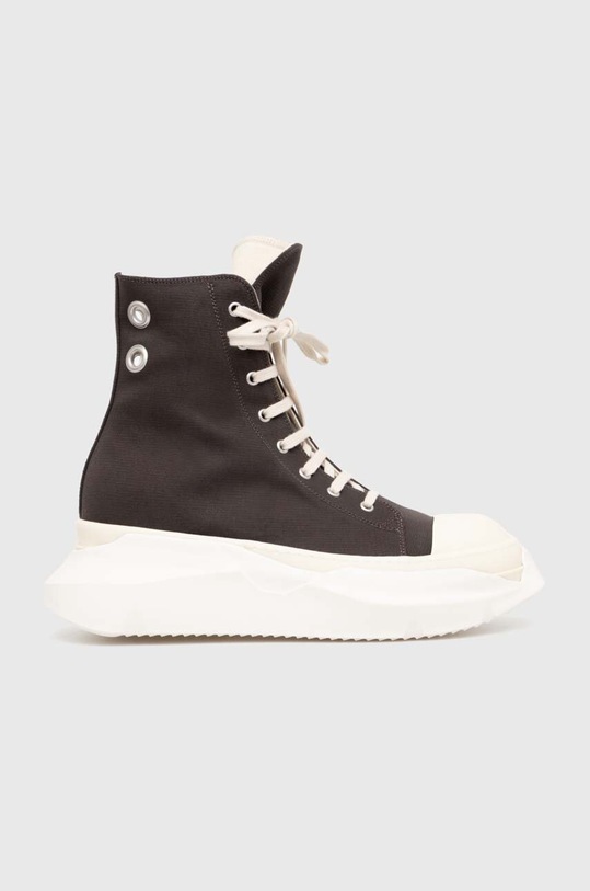 Kecky Rick Owens Woven Shoes Abstract Sneak textilní šedá DU01D1840.CBES1.7811