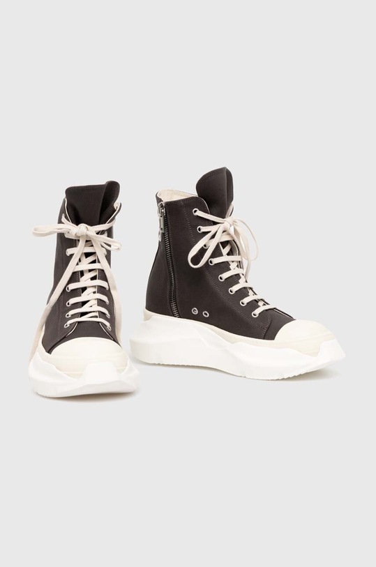 Kecky Rick Owens Woven Shoes Abstract Sneak DU01D1840.CBES1.7811 šedá SS24