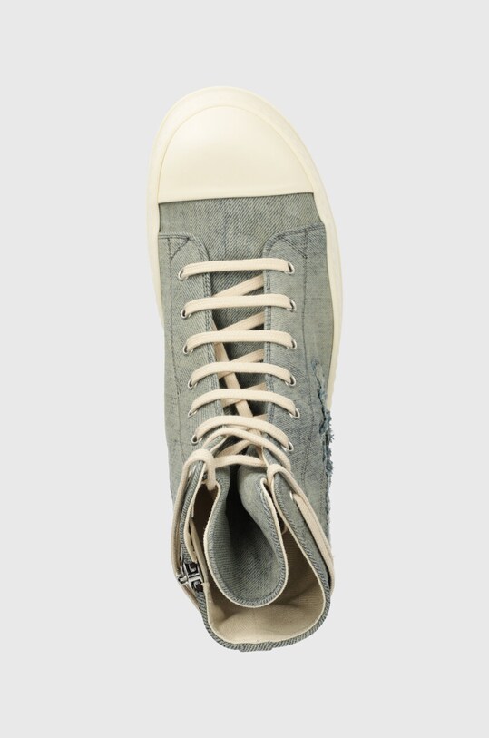 Кеди Rick Owens Denim Shoes Sneaks блакитний DU01D1800.DKYSH.4611
