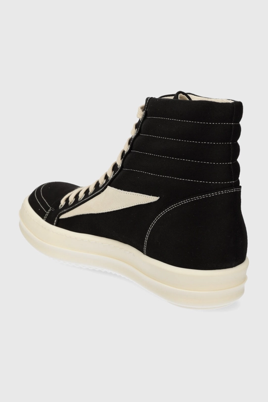 Обувки Високи кецове Rick Owens Woven Shoes Vintage High Sneaks DU01D1810.NDKLVS.911 черен