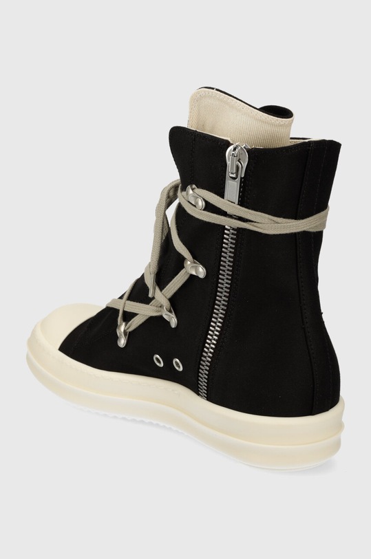 Scarpe Rick Owens scarpe da ginnastica Woven Shoes Hexa Sneaks DU01D1805.NDK.9811 nero