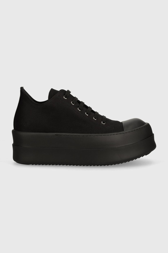 Tenisky Rick Owens Woven Shoes Double Bumper Low Sneaks DU01D1832.NDK.999 černá SS24
