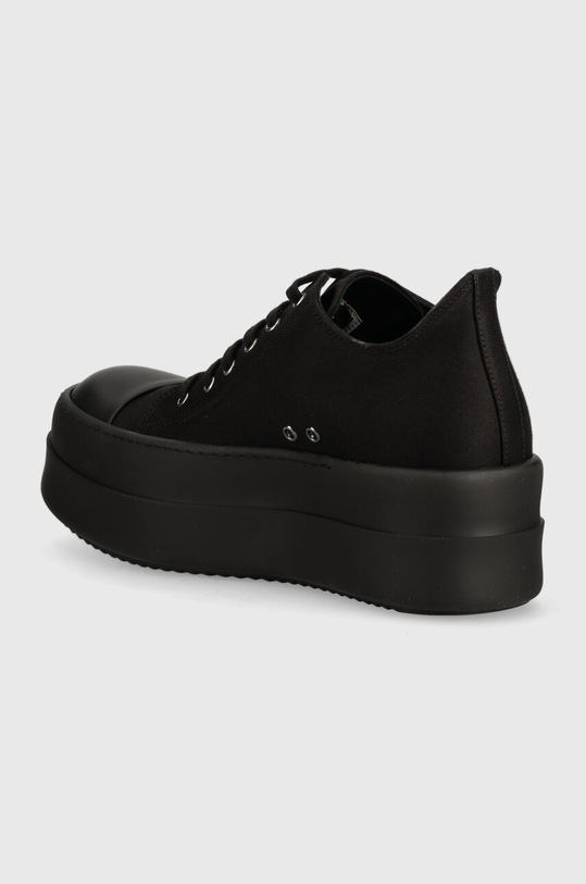 Boty Tenisky Rick Owens Woven Shoes Double Bumper Low Sneaks DU01D1832.NDK.999 černá
