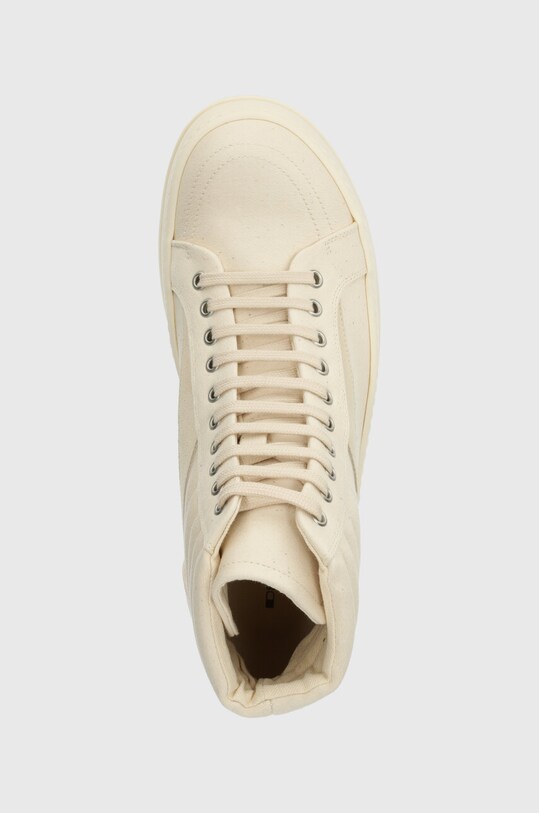 Rick Owens tenisi Woven Shoes Vintage High Sneaks bej DU01D1810.NDKLVS.2111