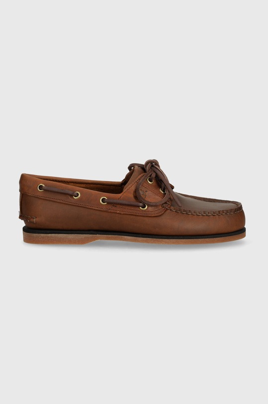 Timberland leather loafers Classic Boat TB0A2FZXEM41 brown SS24