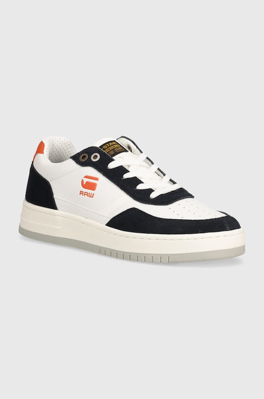G-Star sneakers ARC LEA BLK M piele alb 2412071501.WHT.NVY