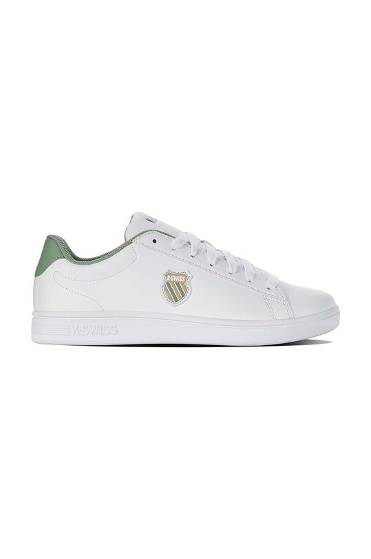 K-Swiss sneakers COURT SHIELD sintetic alb 06599.945.M