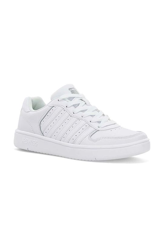 Δερμάτινα αθλητικά παπούτσια K-Swiss COURT PALISADES 06931.117.M λευκό SS24