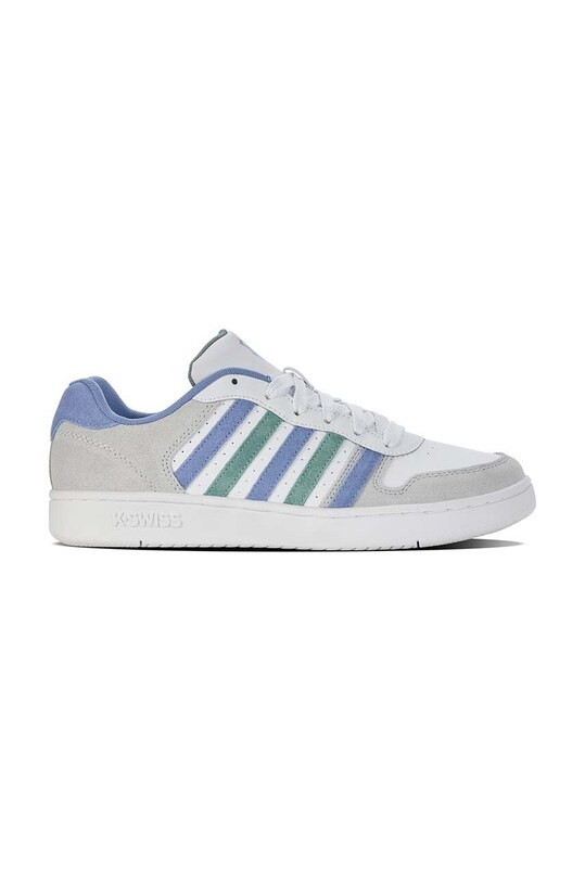 K-Swiss sneakers din piele COURT PALISADES piele întoarsă alb 06931.943.M