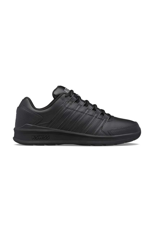 Kožené sneakers boty K-Swiss VISTA TRAINER nízký černá 07000.001.M