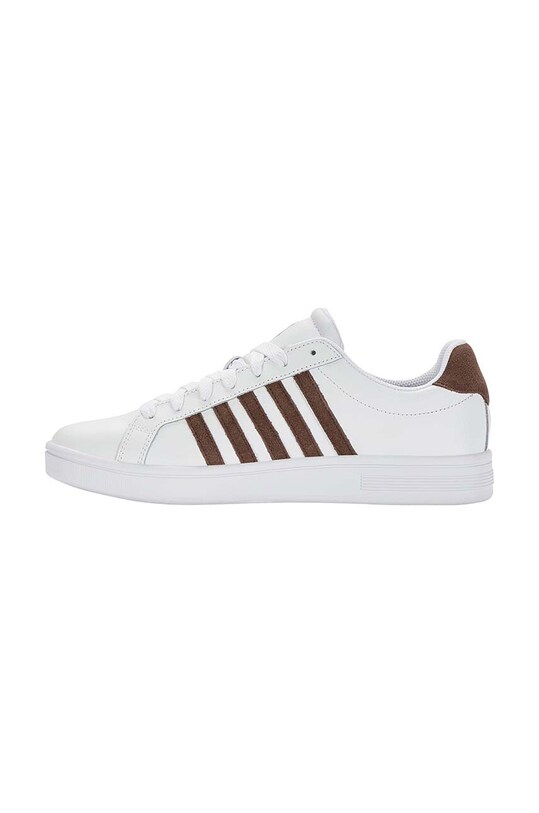 K-Swiss sneakersy skórzane COURT TIEBREAK 07011.936.M biały
