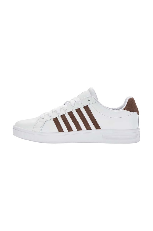 K-Swiss sneakers din piele COURT TIEBREAK 07011.936.M alb
