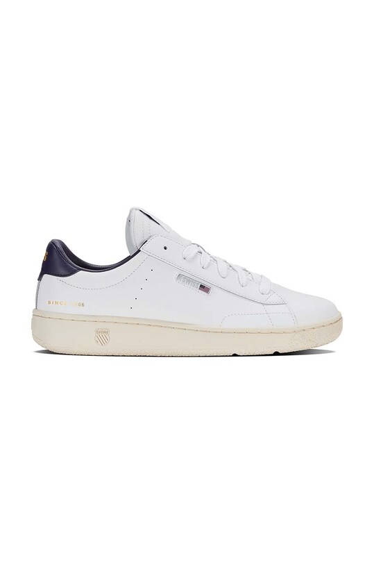 K-Swiss sneakersy skórzane SLAMMKLUB CC niska biały 08911.125.M