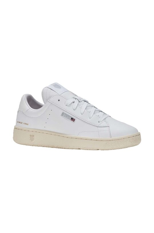 K-Swiss sneakers din piele SLAMMKLUB CC 08911.135.M alb SS24