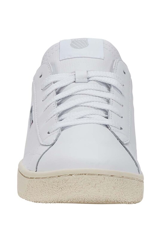 Încălțăminte K-Swiss sneakers din piele SLAMMKLUB CC 08911.135.M alb