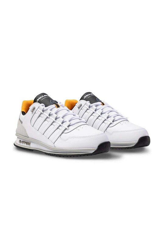 Kožené tenisky K-Swiss RINZLER GT X MCLAREN 09214.185.M biela SS24