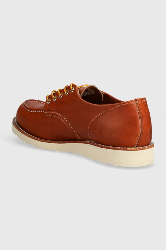 Обувки Кожени половинки обувки Red Wing Shop Moc Oxford 8092 оранжев