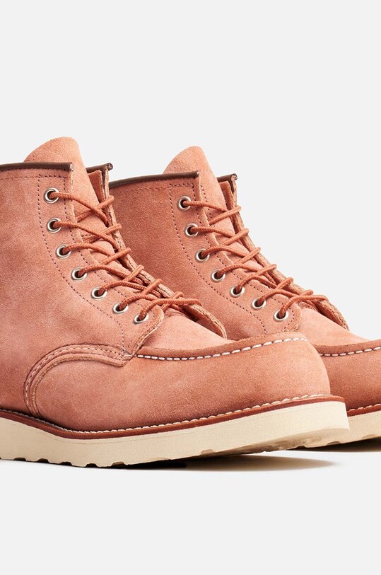 Scarpe Red Wing stivali Moc Toe 8208.moc rosa