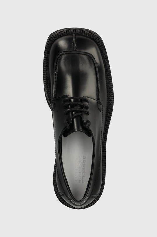 MM6 Maison Margiela półbuty skórzane czarny SH1WQ0001