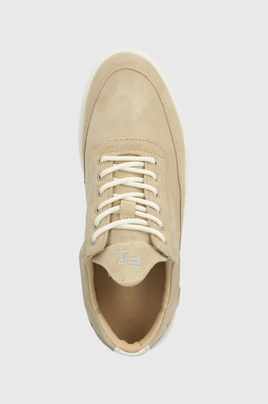 Filling Pieces sneakers in camoscio Low Top Ripple Suede beige 10122791919
