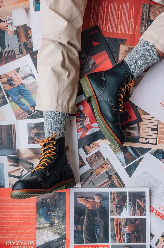 Высокие ботинки Red Wing Iron Ranger 4331.iron