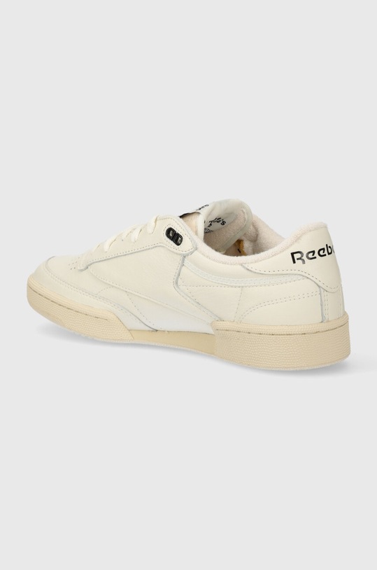 Obuwie Reebok Classic sneakersy skórzane Club C 85 Vintage 100033000 beżowy