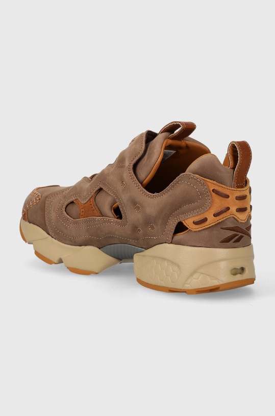 Obuwie Reebok Classic sneakersy nubukowe Instapump Fury 94 100074126 brązowy