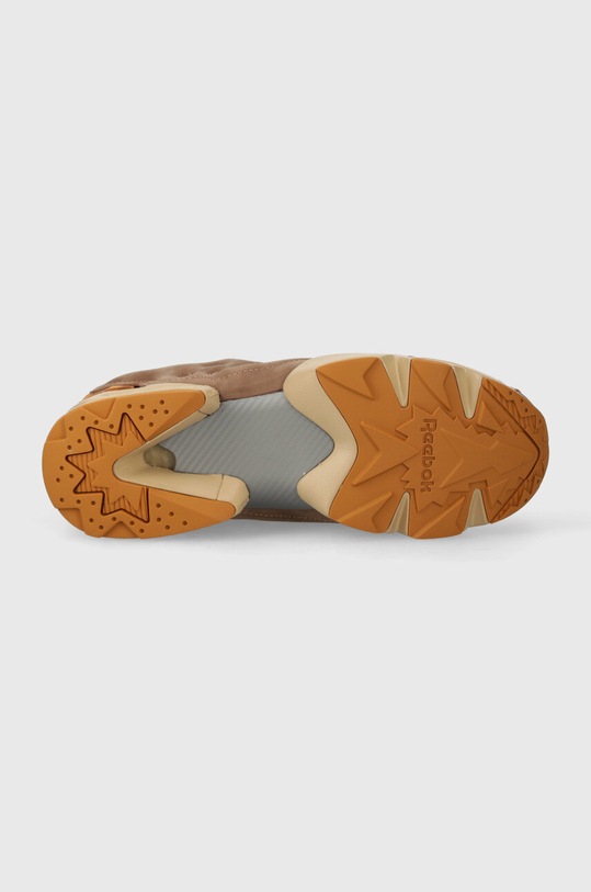 Reebok Classic sneakersy nubukowe Instapump Fury 94 100074126 brązowy