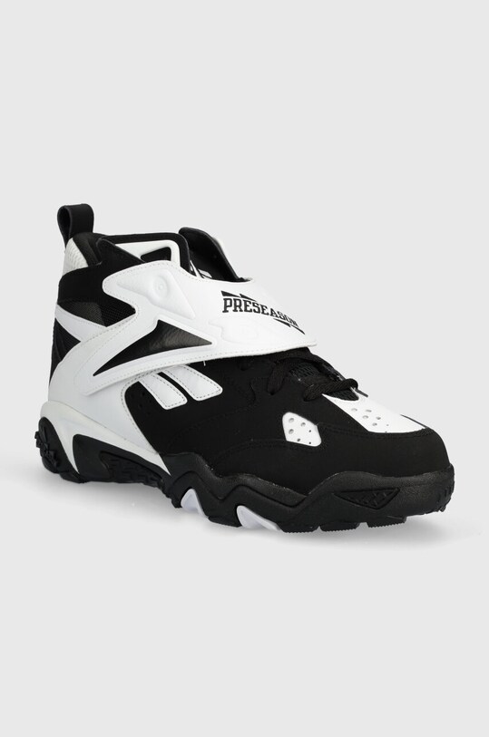 Кожаные кроссовки Reebok Classic Preseason 94 высокая чёрный 100202788