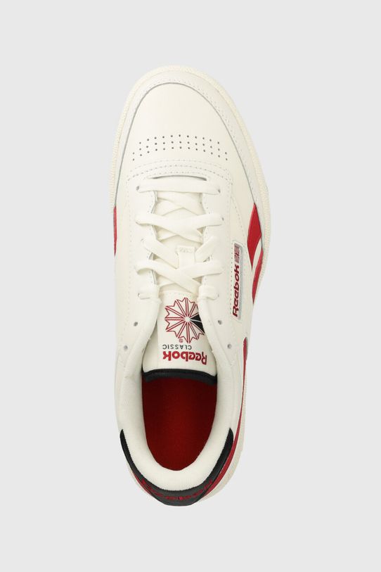 Reebok Classic sneakersy skórzane Club C Revenge beżowy 100075005