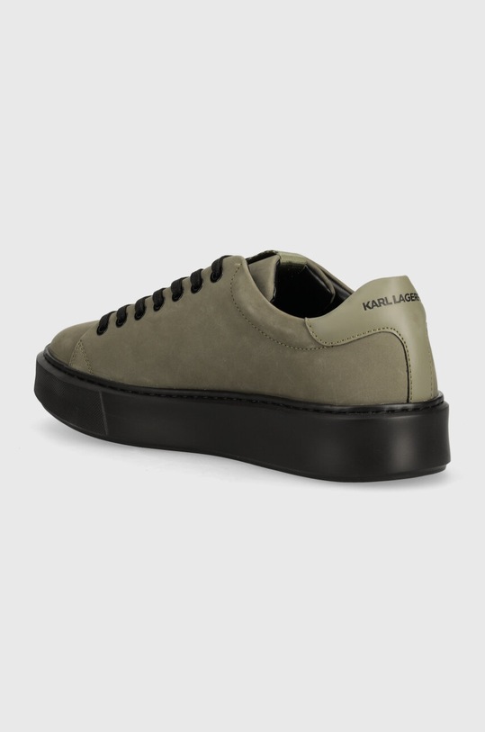 Boty Nubukové tenisky Karl Lagerfeld MAXI KUP KL52217.2KK zelená