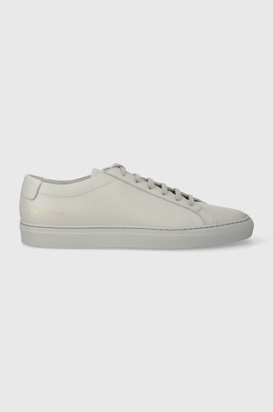 Common Projects leather sneakers Original Achilles Low 1528.7543 gray SS24