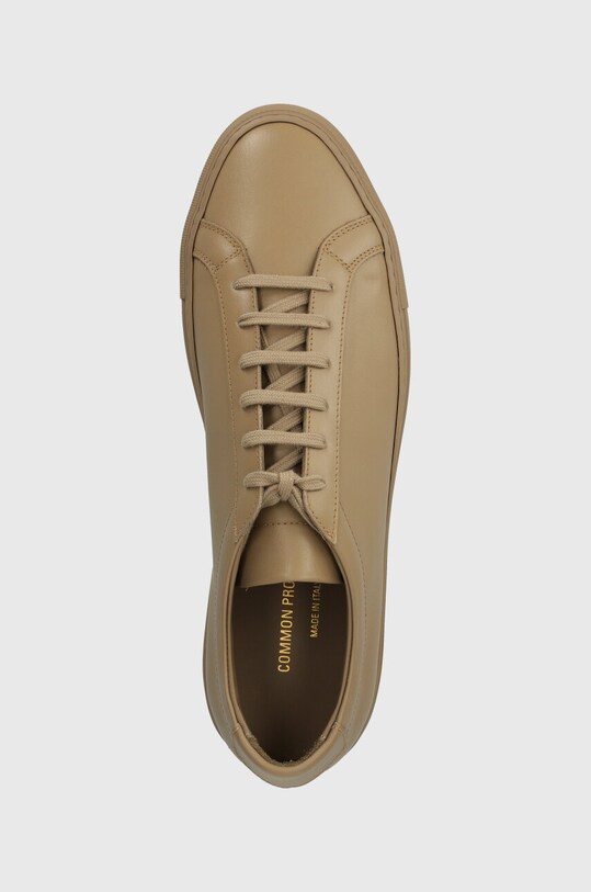 Kožené tenisky Common Projects béžová 1528.9417