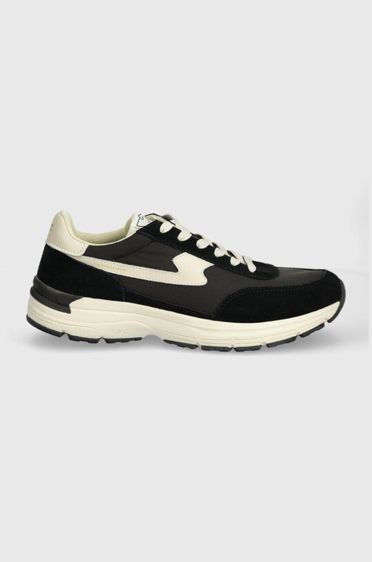 Stepney Workers Club sneakers Osier S-Strike Suede Mix YP02015 negru SS25