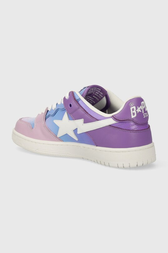 Obuća Kožne tenisice A Bathing Ape Bape Sk8 Sta #1 M1 1J30191023 ljubičasta
