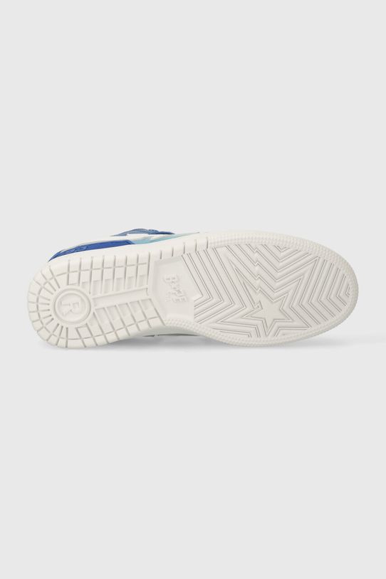 Шкіряні кросівки A Bathing Ape Bape Sk8 Sta #1 M1 1J30191023 блакитний