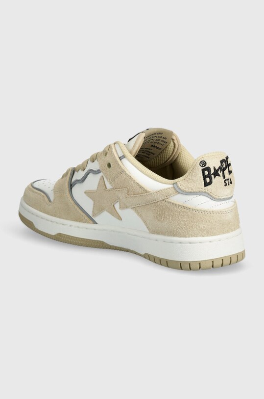 Obuwie A Bathing Ape SK8 STA #3 M1 1J80191057 beżowy