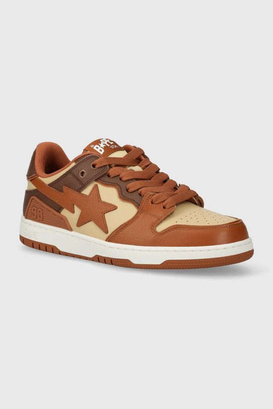 Kožené tenisky A Bathing Ape Bape Sk8 Sta #5 M1
