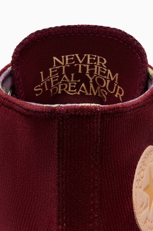 Кеди Converse Converse x Wonka Chuck Taylor All Star Corduroy бордо A08153C