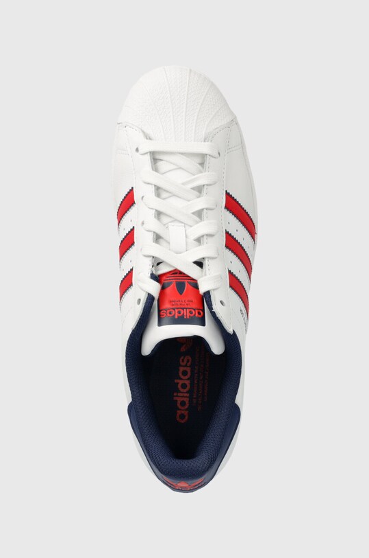 Шкіряні кросівки adidas Originals білий IG4318