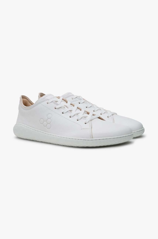 Δερμάτινα αθλητικά παπούτσια Vivobarefoot GEO COURT III 301056 λευκό SS25