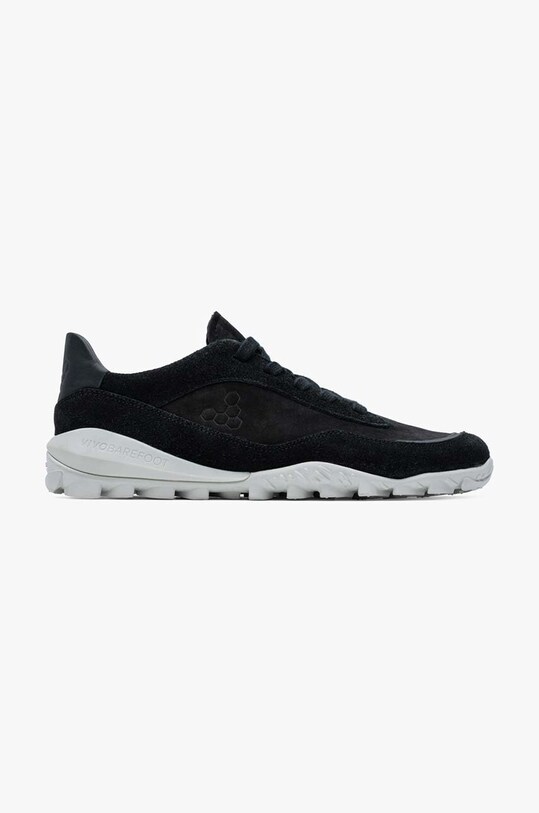 Semišové boty Vivobarefoot NOVUS nezateplené černá 303250